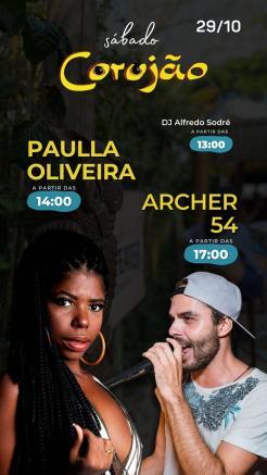 panfleto Paulla Oliveira + Archer 54