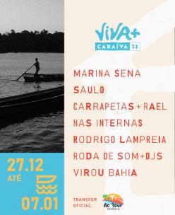 panfleto Viva+ Carava 2023 - Rodrigo Lampreia