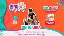 panfleto Luau Se Joga - Ben Lima