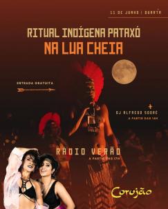 Ritual indígena Pataxó da Lua Cheia