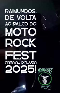 panfleto MotoRockFest Arraial d'Ajuda