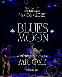 panfleto Blues Moon - Mr. Oxe