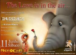 panfleto Love is in the Air - Os Invisveis