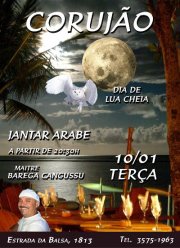 Noite de Lua Cheia com jantar árabe