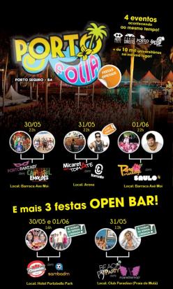 panfleto Porto Folia 2013 - PortoPrivilege com Saulo