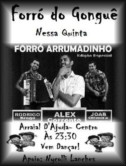 panfleto Forr de Quinta - Forr Arrumadinho