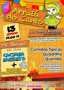 panfleto Arrai do Canto