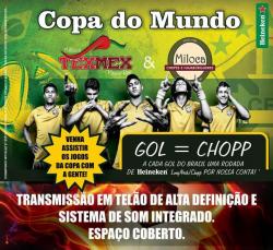 panfleto Jogo Brasil x Colmbia