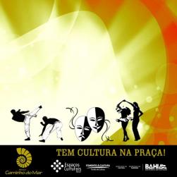 panfleto Roda de capoeira