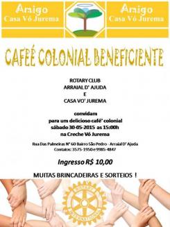 panfleto Caf Colonial Beneficiente