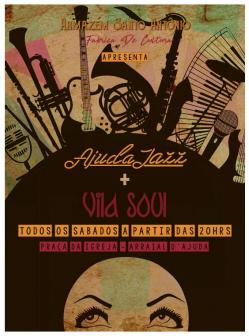 panfleto AjudaJazz + Vila Soul