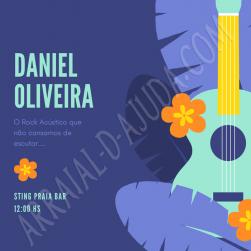 panfleto Daniel Oliveira