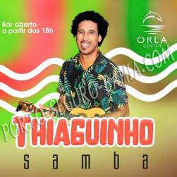 panfleto Thiaguinho Samba - cancelado