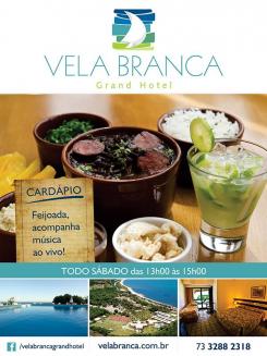 panfleto Feijoada Vela Branca 