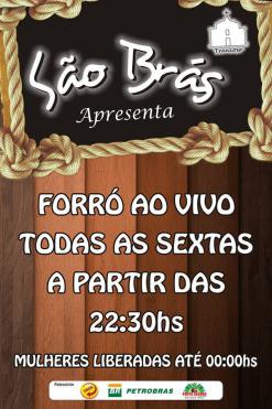 panfleto Forr ao vivo