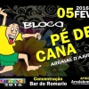 panfleto Bloco P de Cana