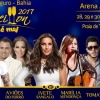 panfleto Reveillon Ax Moi 2017: IVETE SANGALO, MARLIA MENDONA, AVIES DO FORR, TOMATE, LO SANTANA, HARMONIA DO SAMBA