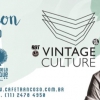 panfleto Festa 10 Anos Cafe de La Musique - Vintage Culture