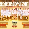 panfleto Rveillon com banda Gang Lex