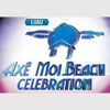 panfleto Ax Moi Beach Celebration