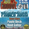 panfleto Groove on the beach