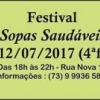 panfleto Festival Sopas Saudveis