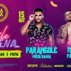panfleto Baile Fenomenal - PARANGOL + Virou Bahia