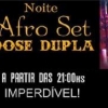 panfleto Noite Afro Set