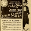 panfleto 100 anos de Charlie Chaplin 