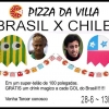 panfleto Jogo Brasil x Chile