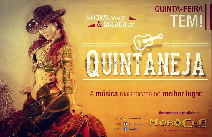 Cartaz  - Morocha Club - Estrada do Mucug, 290, Quinta-feira 5 de Janeiro de 2017