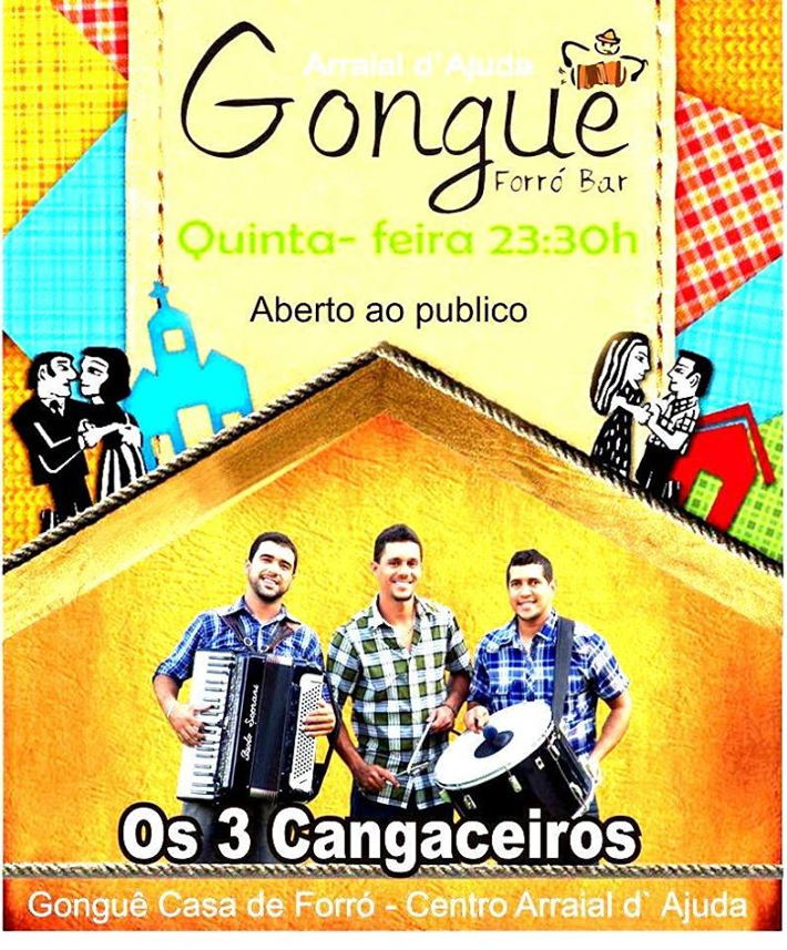 Cartaz  - Gongu Forr Bar - Rua Carlos Alberto Parracho, Quinta-feira 28 de Maio de 2015