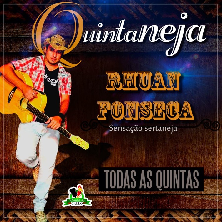 Cartaz  - Recanto do Gallo - Rua 2 de julho, 20B - Casa da Lenha, Quinta-feira 2 de Outubro de 2014